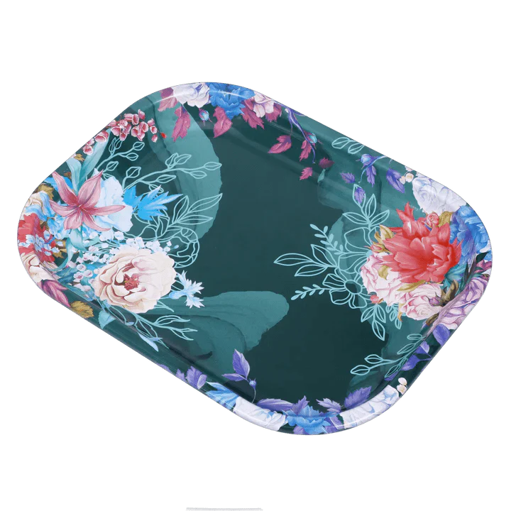 Famous Design Floral Lush Rolling Tray