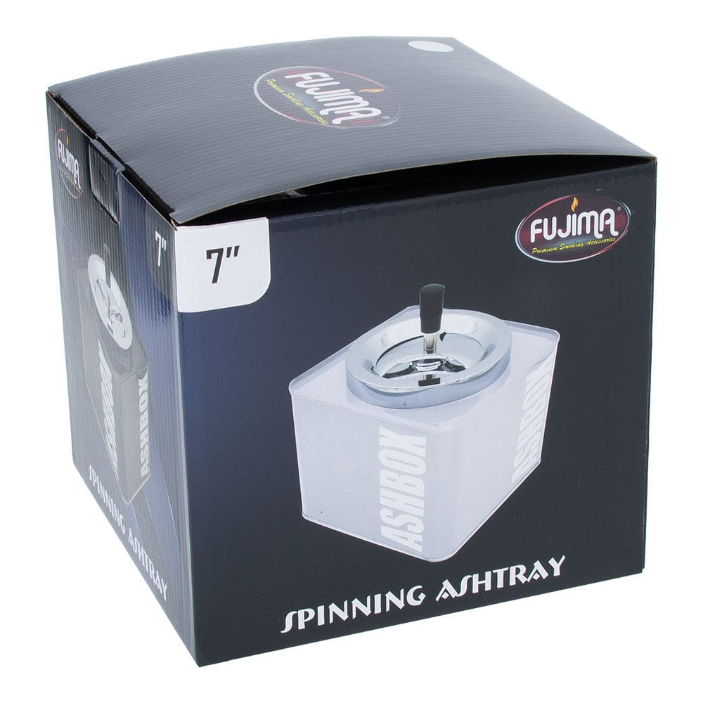 7" Ashbox Metal Spinning Ashtray