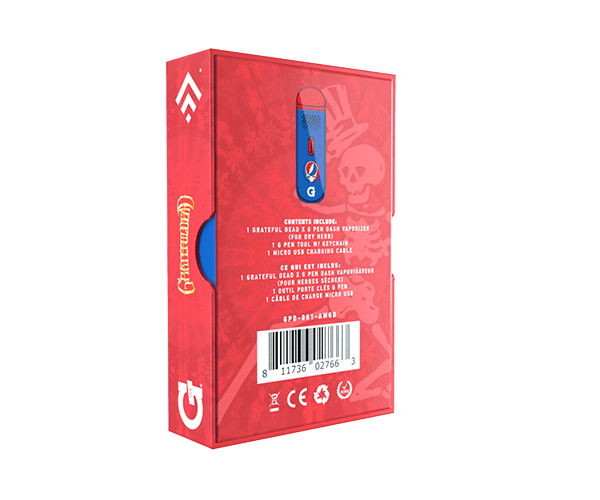 G Pen Grateful Dead x G Pen Dash Vaporizer