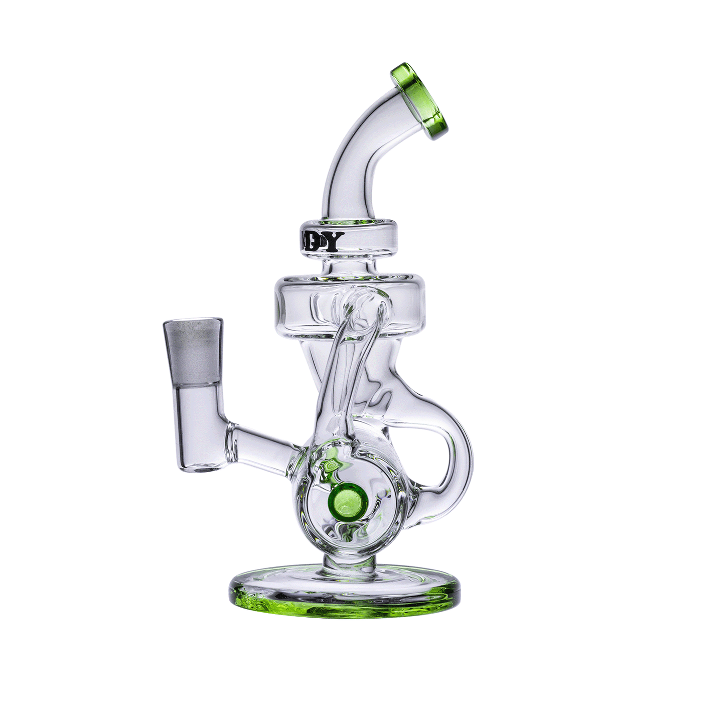 Goody Glass - Drummer Boy Mini Dab Rig Recycler 4-Piece Kit