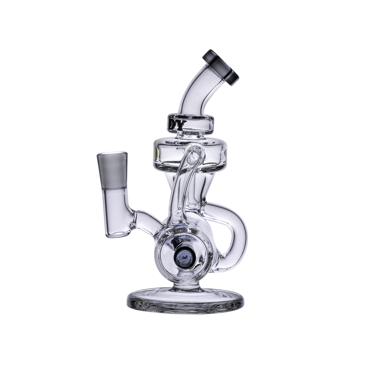 Goody Glass - Drummer Boy Mini Dab Rig Recycler 4-Piece Kit