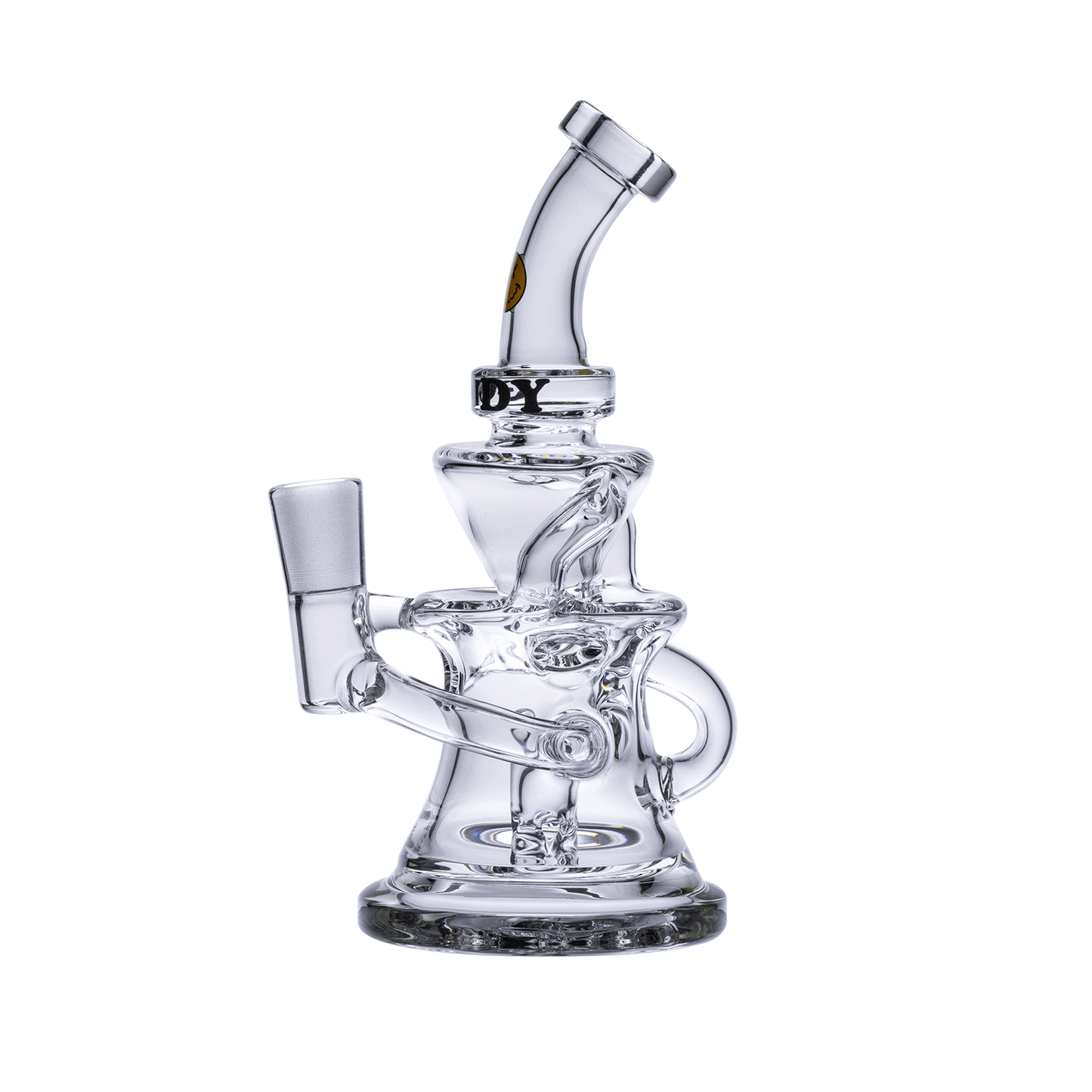Goody Glass - Miss Swiss Mini Dab Rig Recycler 4-Piece Kit