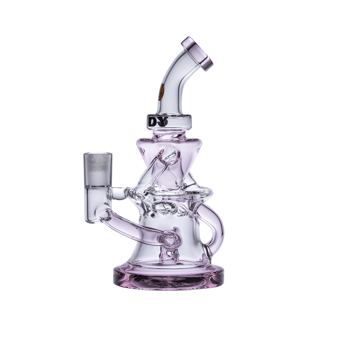 Goody Glass - Miss Swiss Mini Dab Rig Recycler 4-Piece Kit