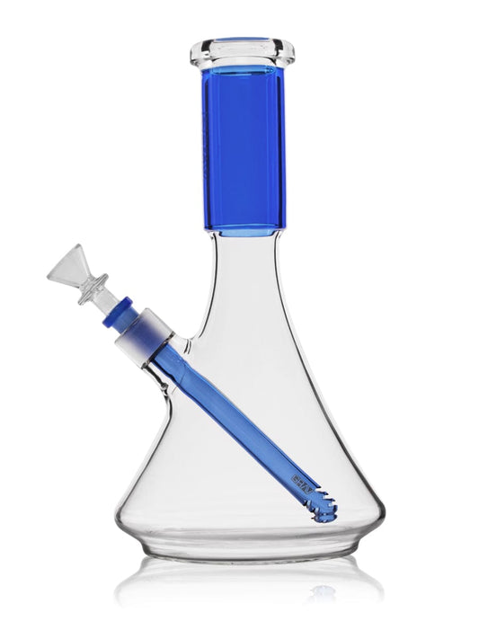 Large Accented Deco Beaker Bong