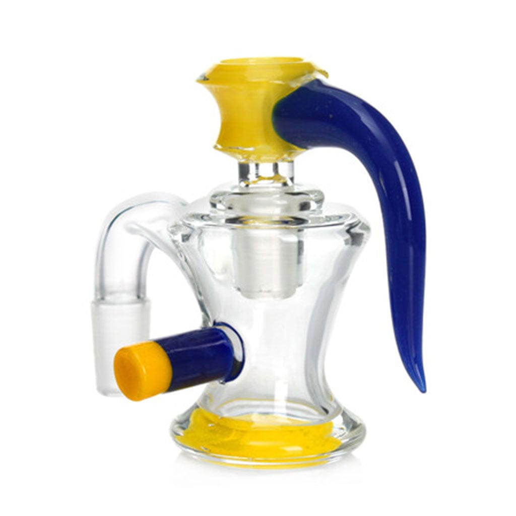 Green Flower DRY ASH CATCHER WITH FLOWER BOWL