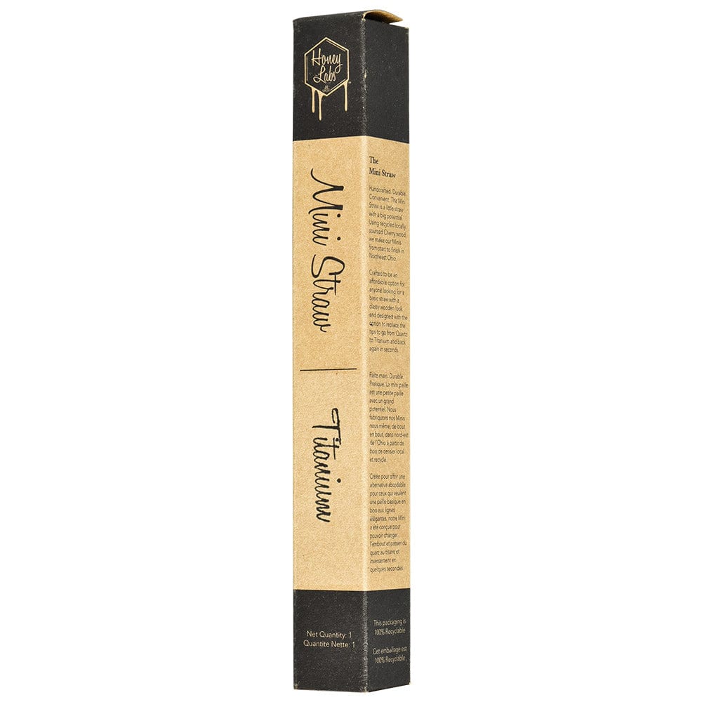 Honey Labs American Hardwood Mini Vapor Straw - 5"