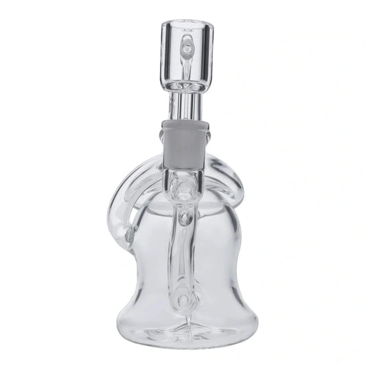 Mushroom Dab Rig Clear - 6.8"