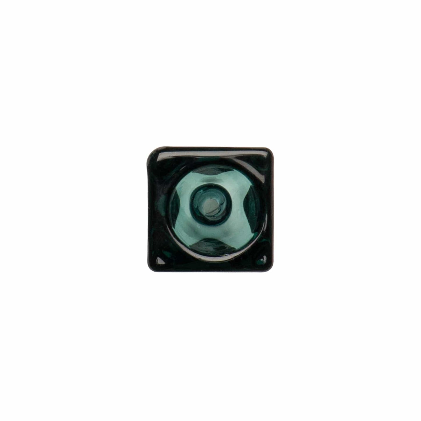 Jane West Twenties Collection Square Bowl 14mm | Teal