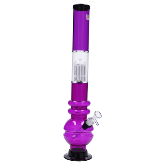Bubble Base with Glass Perc Acrylic Bong