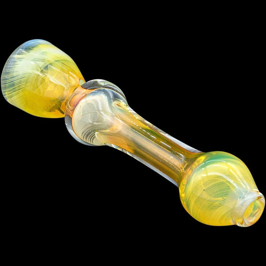 "Chill Fumes" Silver Fumed Chillum