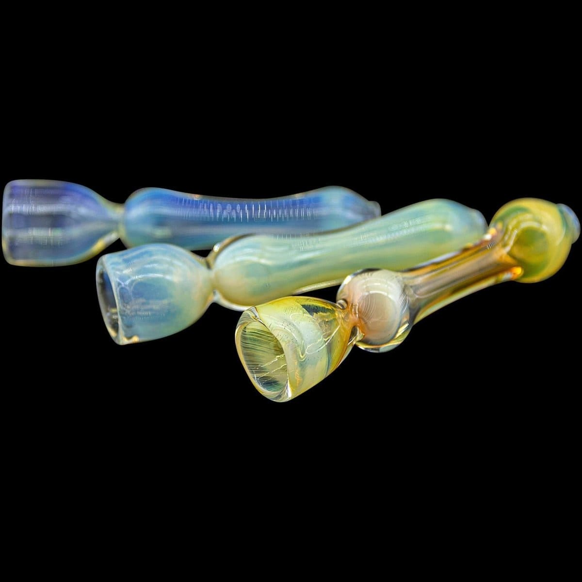 "Chill Fumes" Silver Fumed Chillum