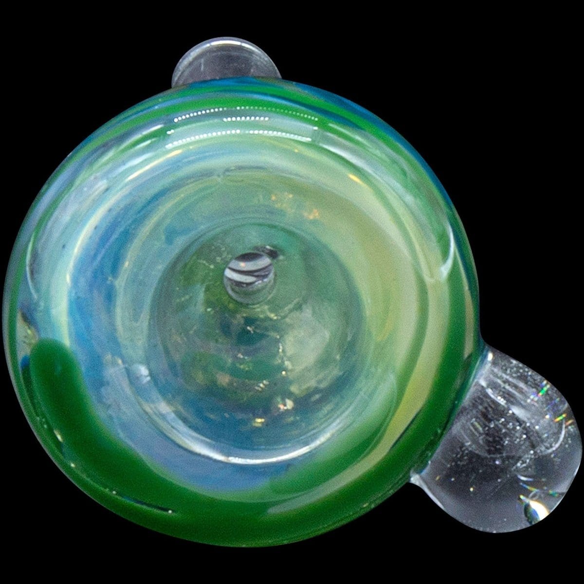 Painted Warrior Pull-Stem Slide Bowl