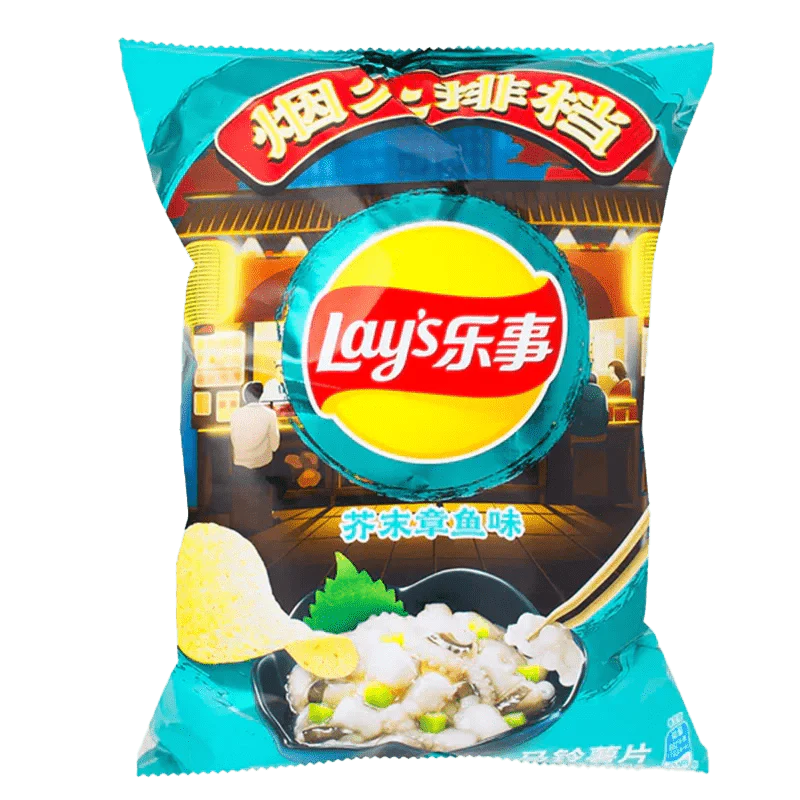 Lay's Chips - Wasabi Octopus