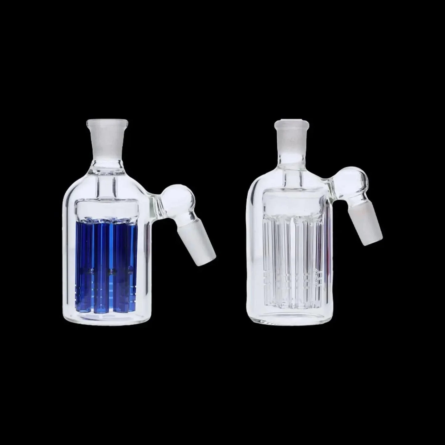 Colored Tree Perc Ash Catcher - 45 degree - Male 14mm