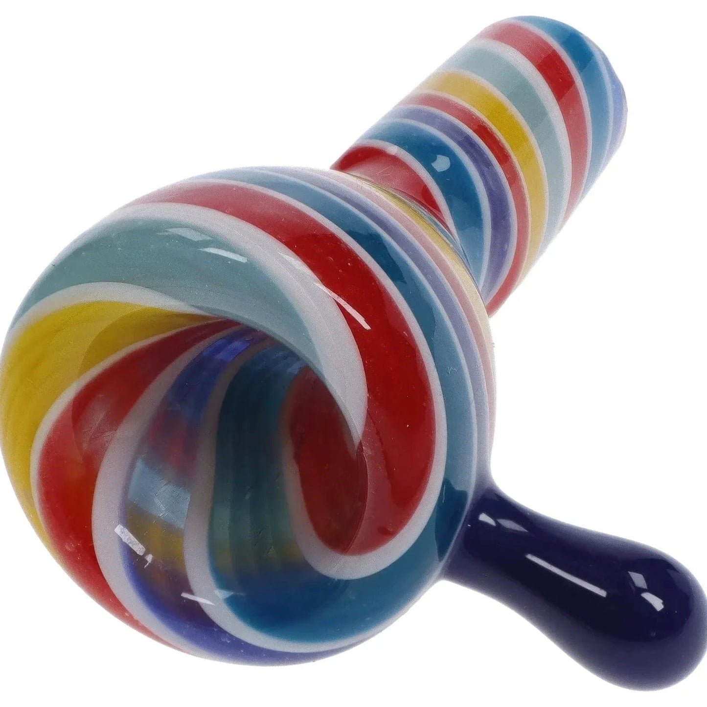 Solid Color Bowl with Dabber Horn - Male 14mm