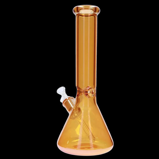 Smoke Cartel Electroplated Beaker Bong  - 16 in.