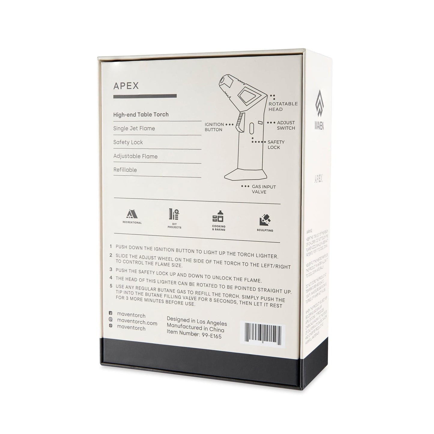 Apex Butane Torch Lighter