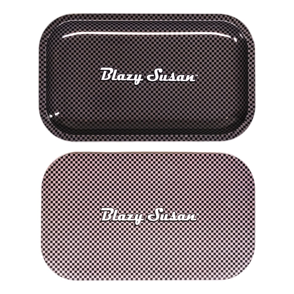 Blazy Susan Metal Rolling Tray