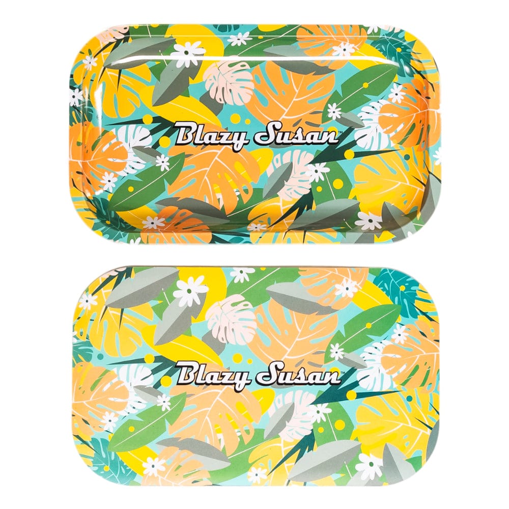 Blazy Susan Metal Rolling Tray