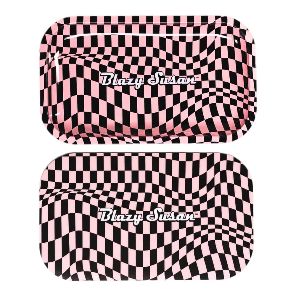 Blazy Susan Metal Rolling Tray