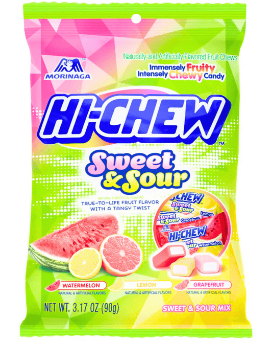 Hi-Chew Fruity Chewy Candy - Sweet & Sour