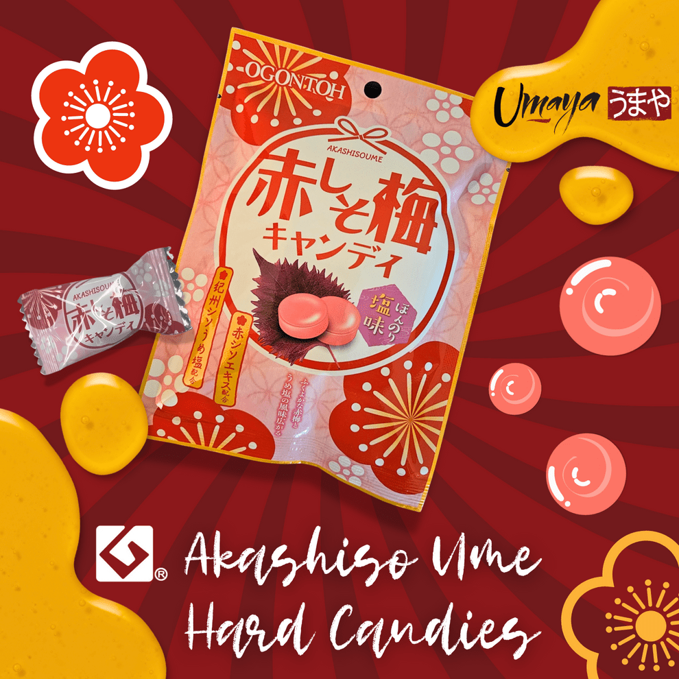 Japanese Red Perilla & Red Plum Candy