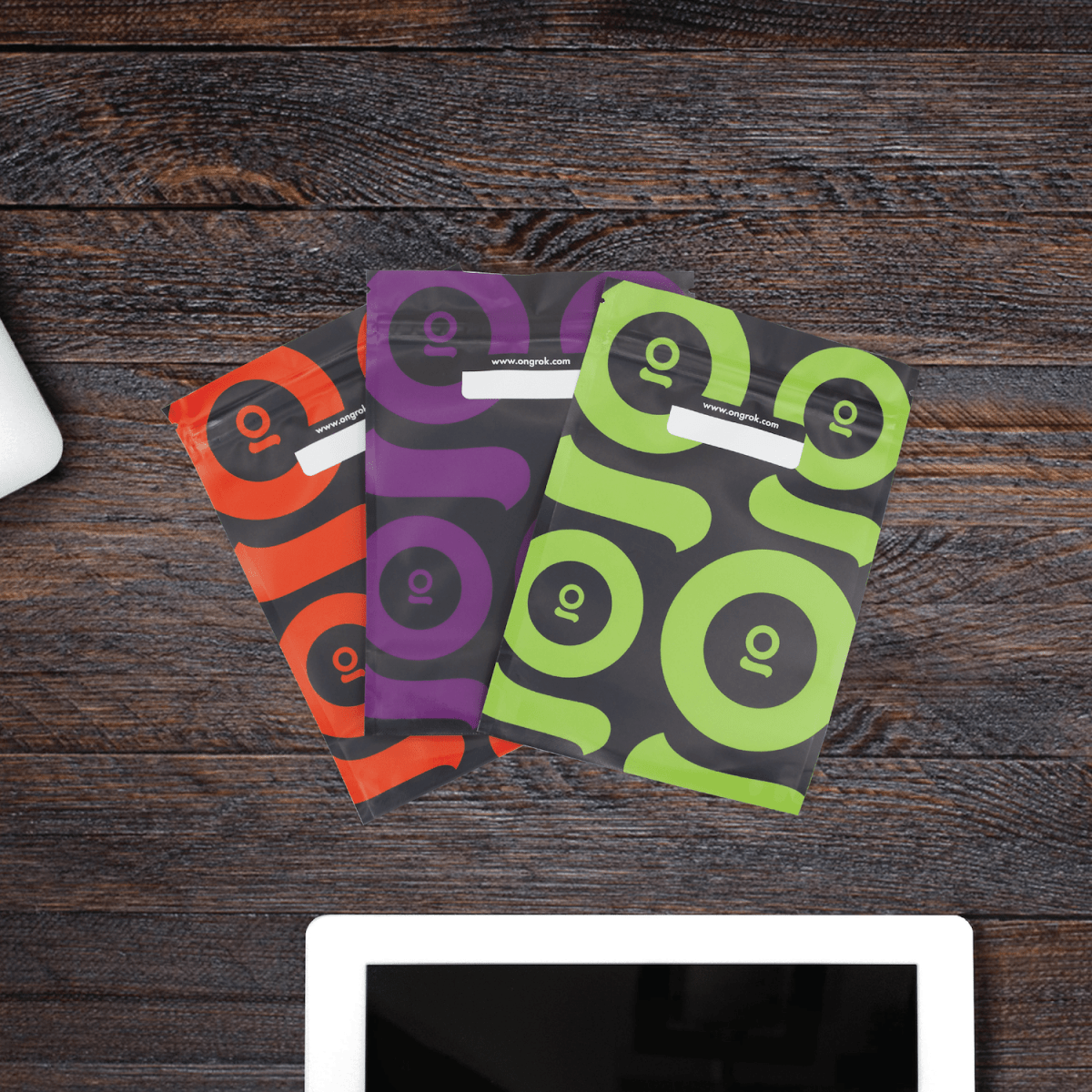 ONGROK Color-Coded Mylar Bags