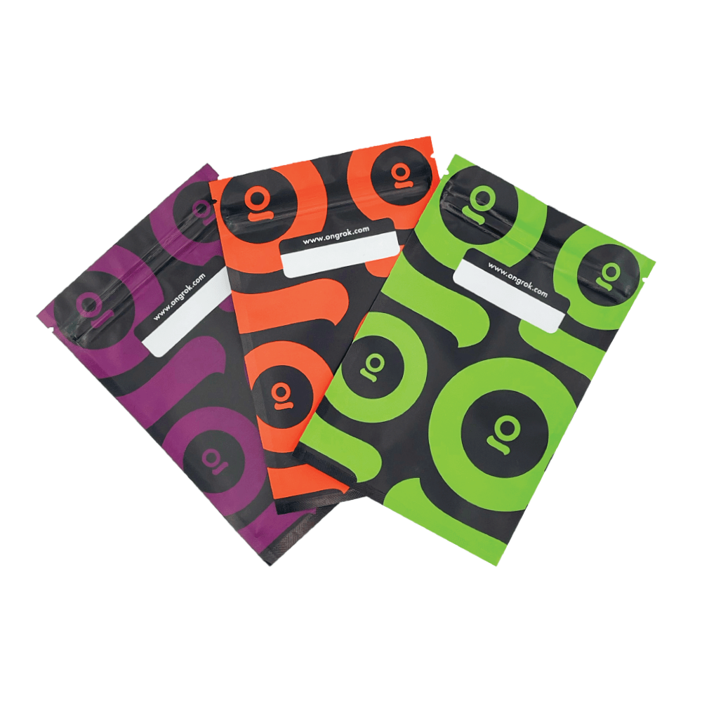 ONGROK Color-Coded Mylar Bags