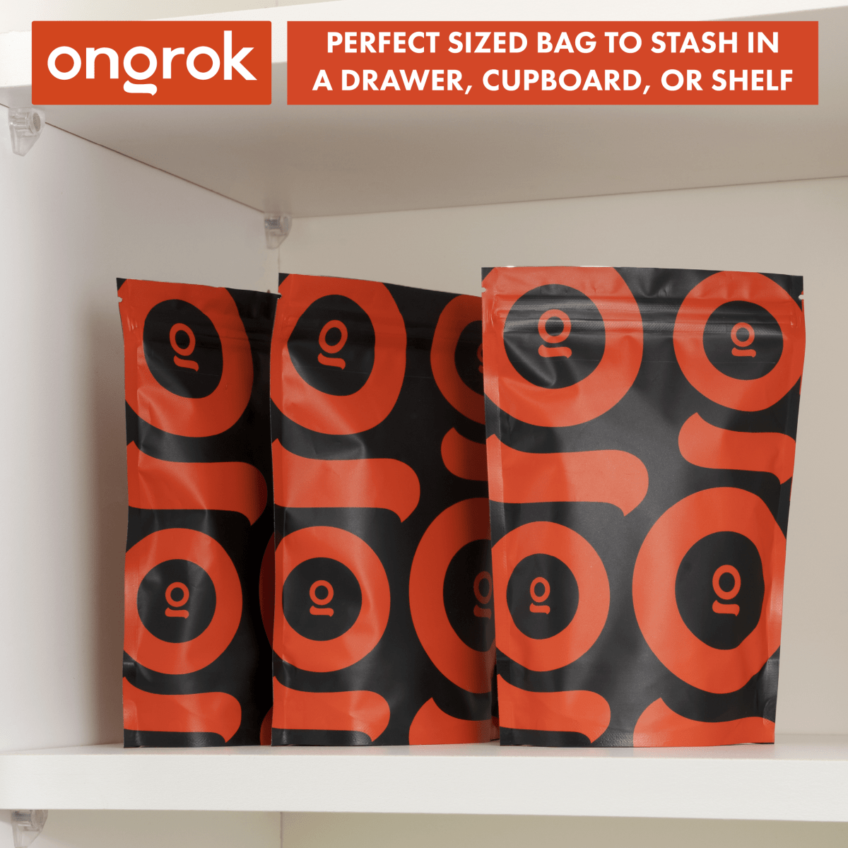 ONGROK Color-Coded Mylar Bags