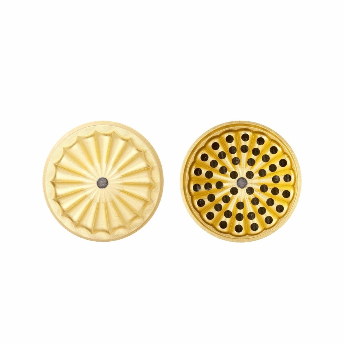 5 Piece, Flower Petal Toothless Grinder with Storage