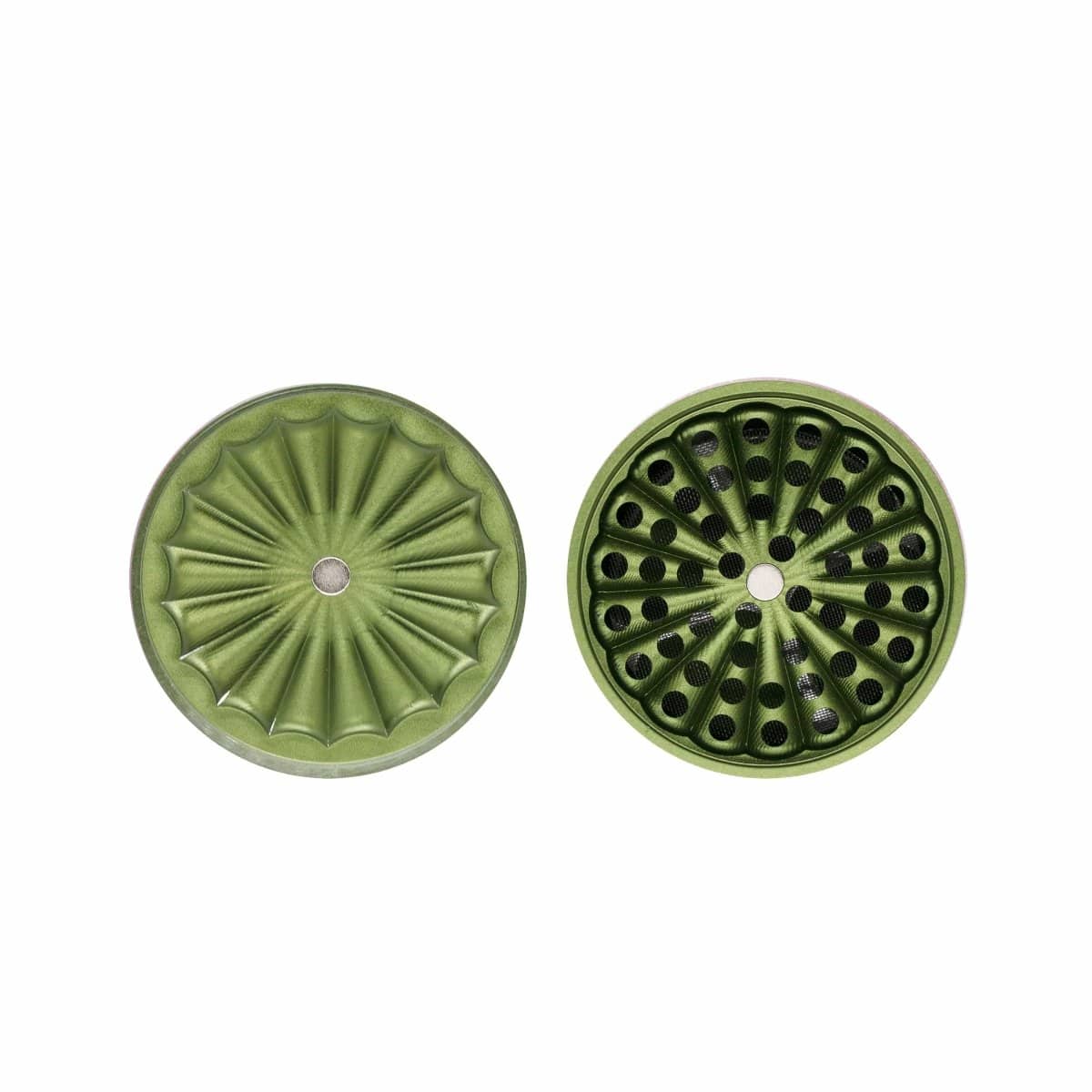 5 Piece, Flower Petal Toothless Grinder with Storage