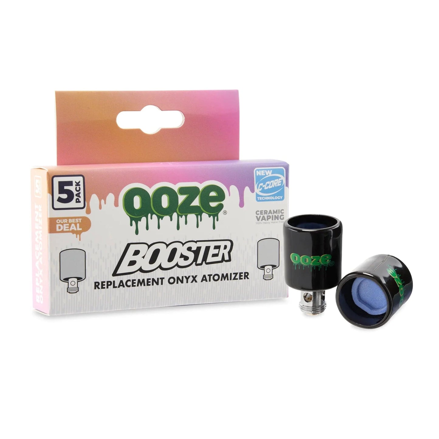 Booster Onyx Atomizer Replacement 2-Pack
