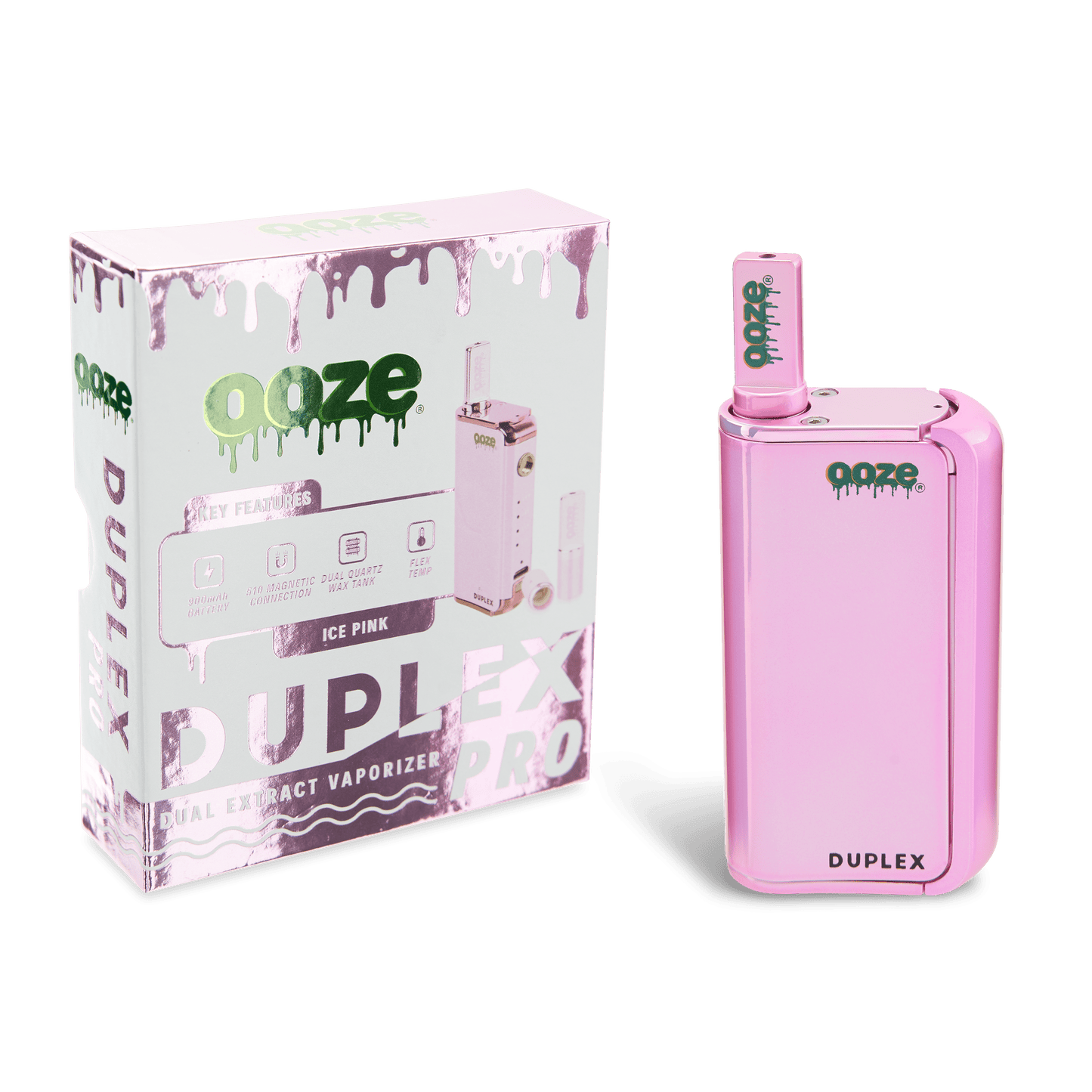 Ooze Duplex Pro â€“ 900 mAh â€“ Cartridge & Wax Vaporizer