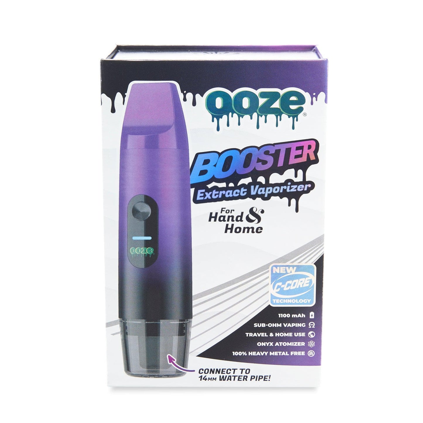 Ooze Booster Extract Vaporizer â€“ C-Core 1100 mAh