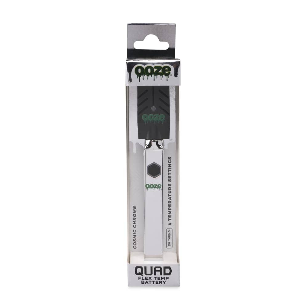 Ooze Quad 510 Thread 500 mAh Square Vape Pen Battery