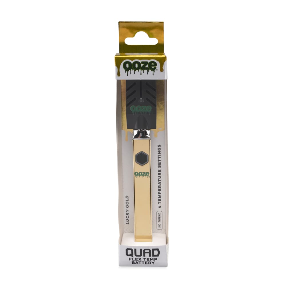 Ooze Quad 510 Thread 500 mAh Square Vape Pen Battery