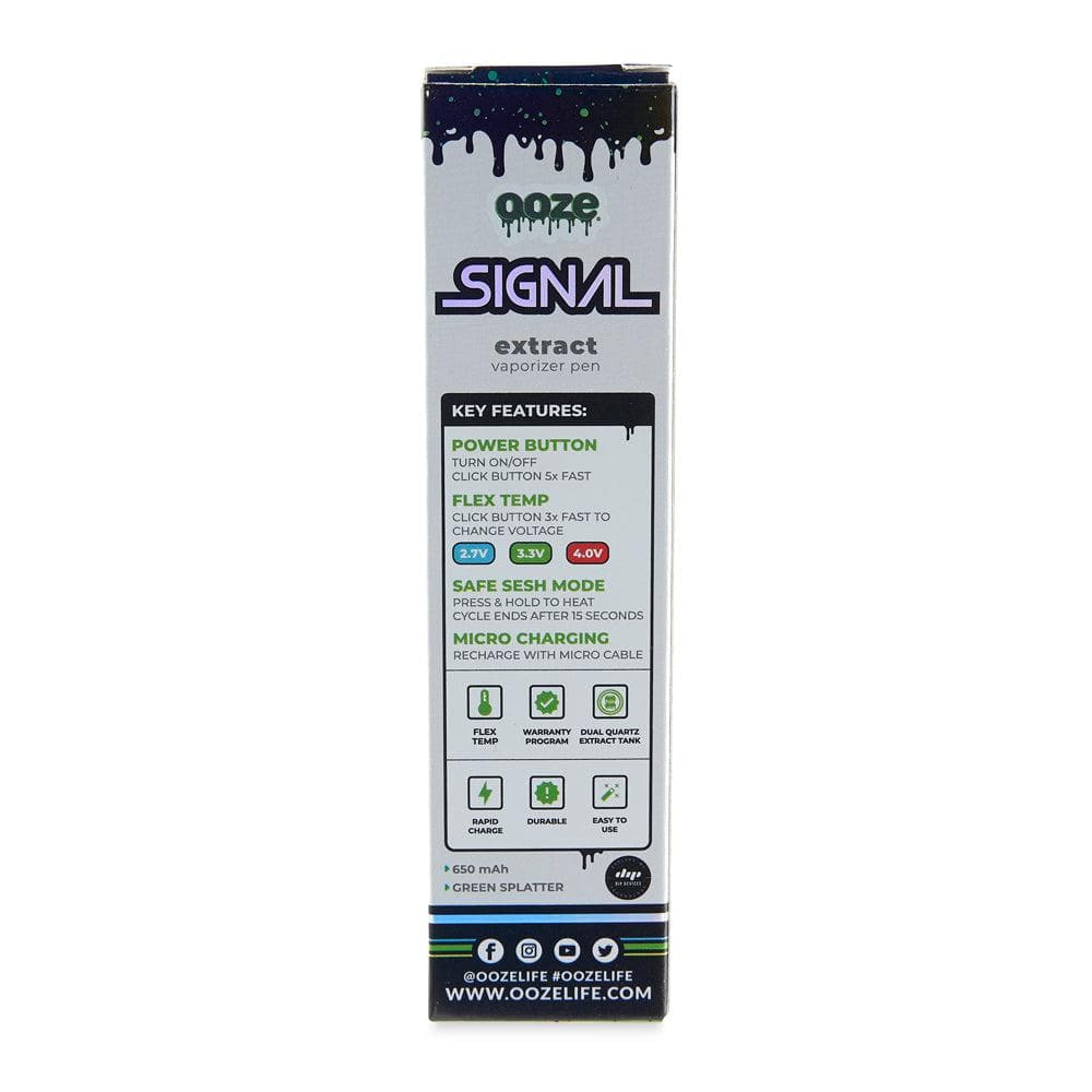 Ooze Signal  650 mAh Concentrate Vaporizer Pen