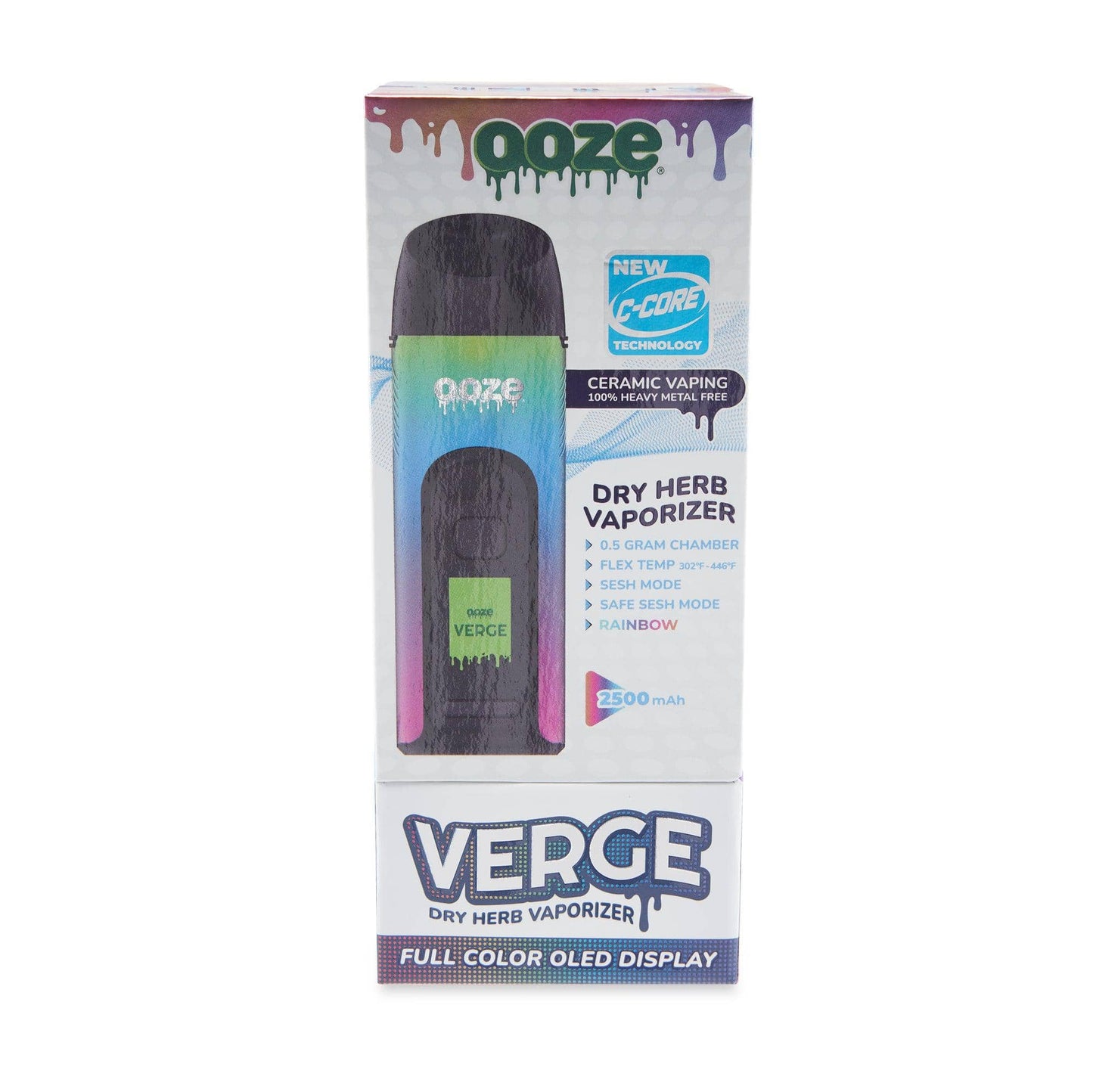 Ooze Verge Dry Herb Vaporizer â€“ 2500 mAh C-Core