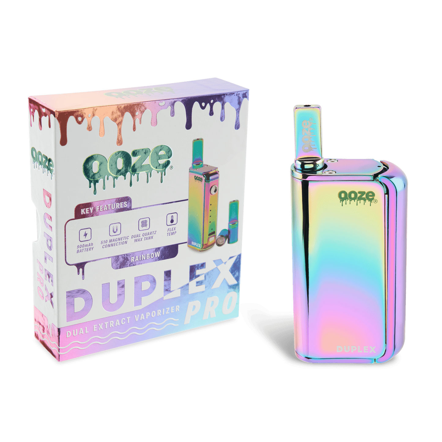 Ooze Duplex Pro â€“ 900 mAh â€“ Cartridge & Wax Vaporizer