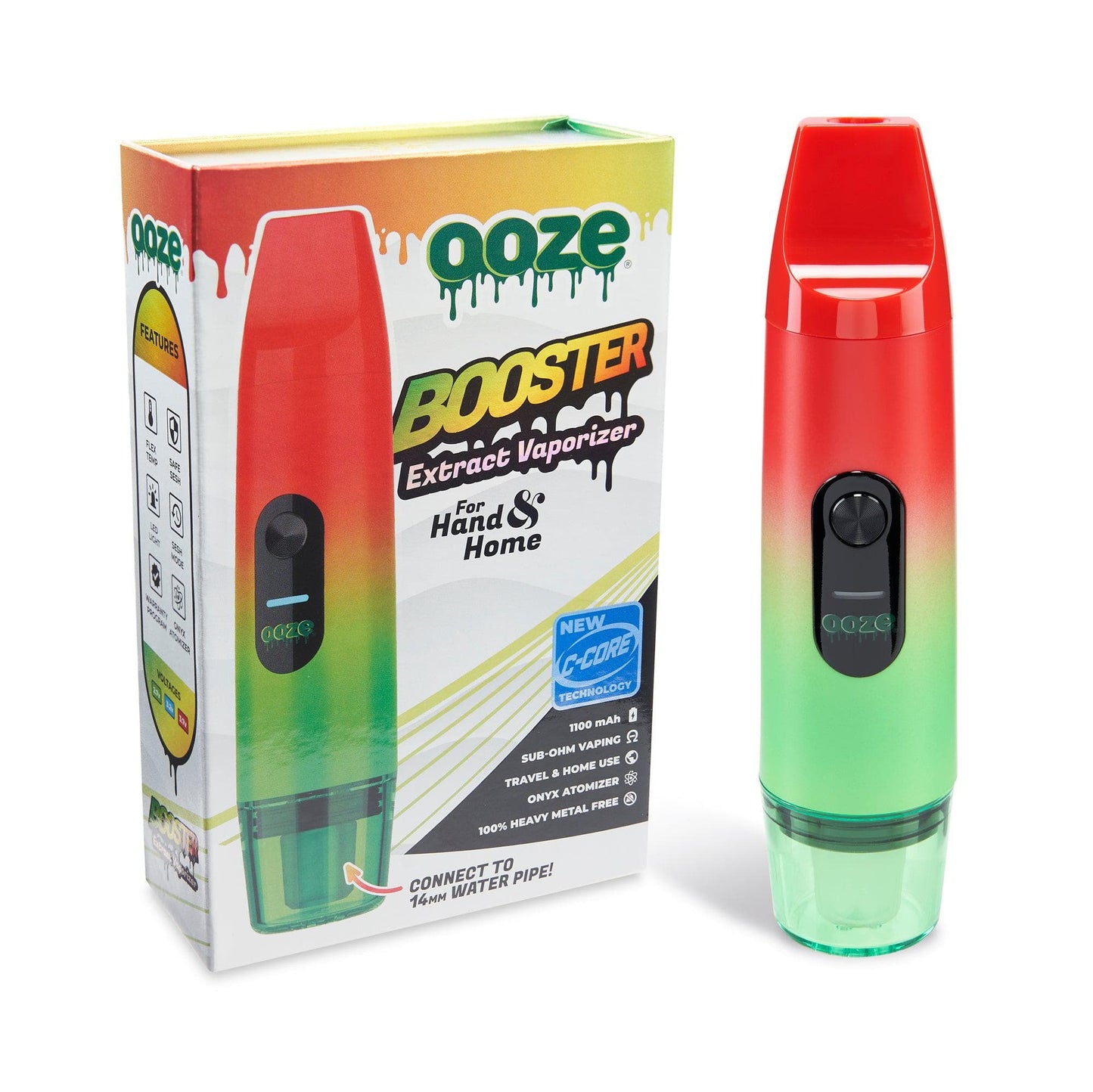 Ooze Booster Extract Vaporizer â€“ C-Core 1100 mAh
