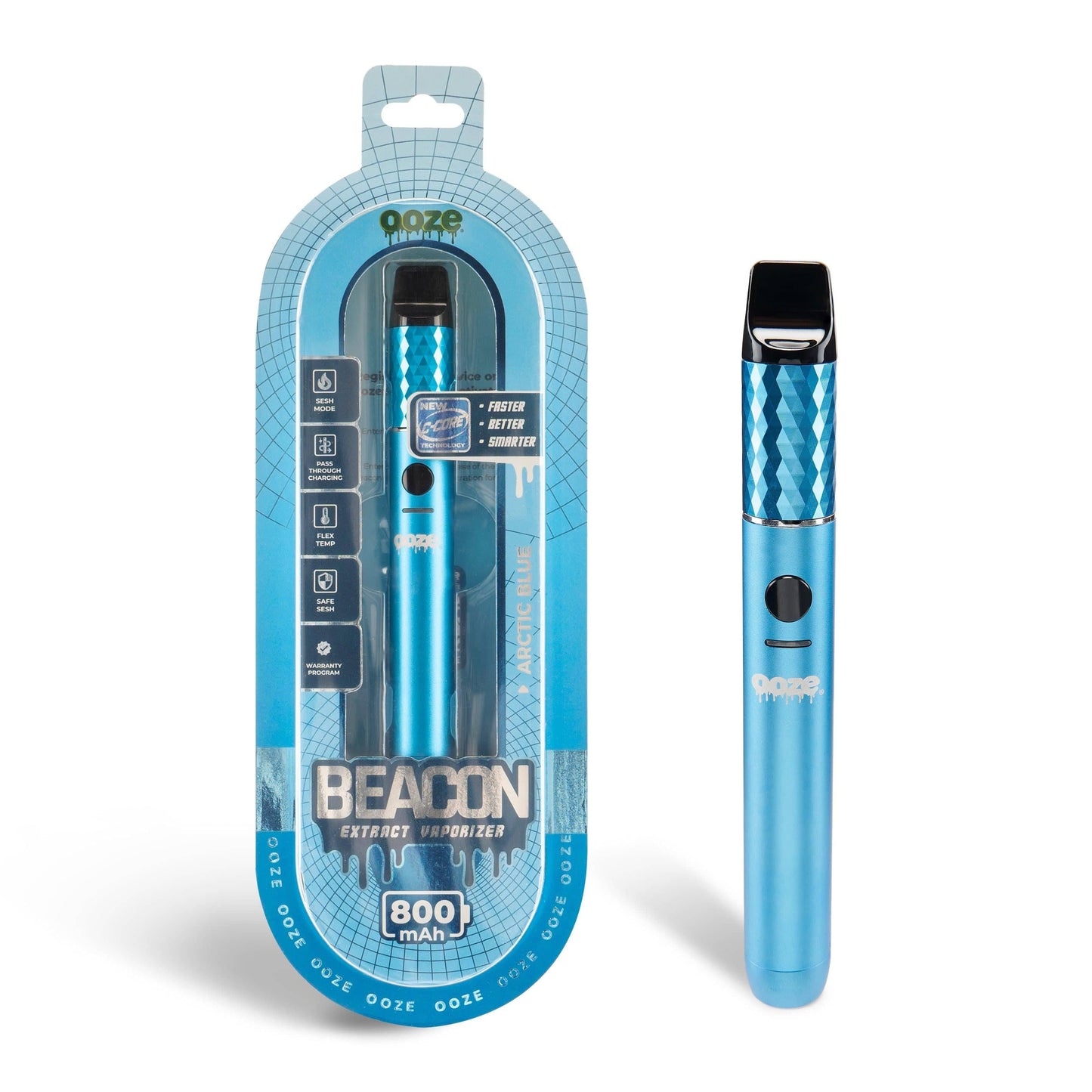 Ooze Beacon Extract Vaporizer  C-Core 800 mAh