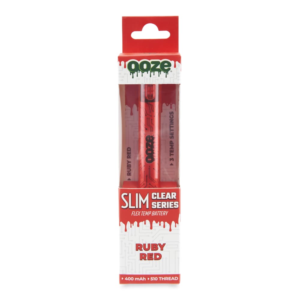 Slim Clear Series Transparent 510 Vape Battery