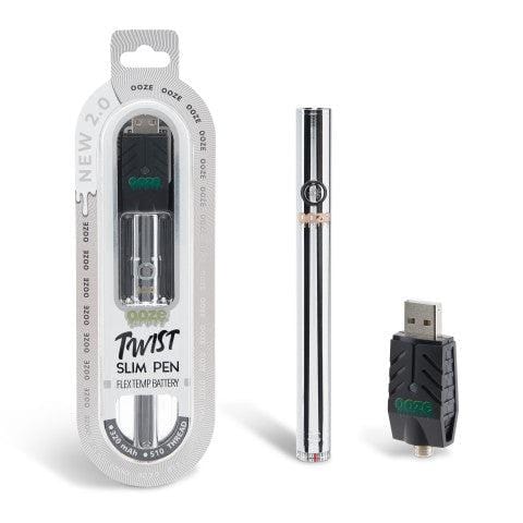 Ooze Twist Slim Pen 2.0 510 Thread Vaporizer Battery