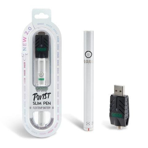 Ooze Twist Slim Pen 2.0 510 Thread Vaporizer Battery