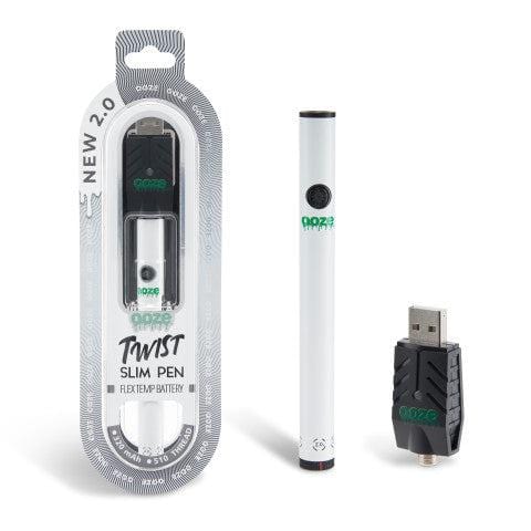 Ooze Twist Slim Pen 2.0 510 Thread Vaporizer Battery