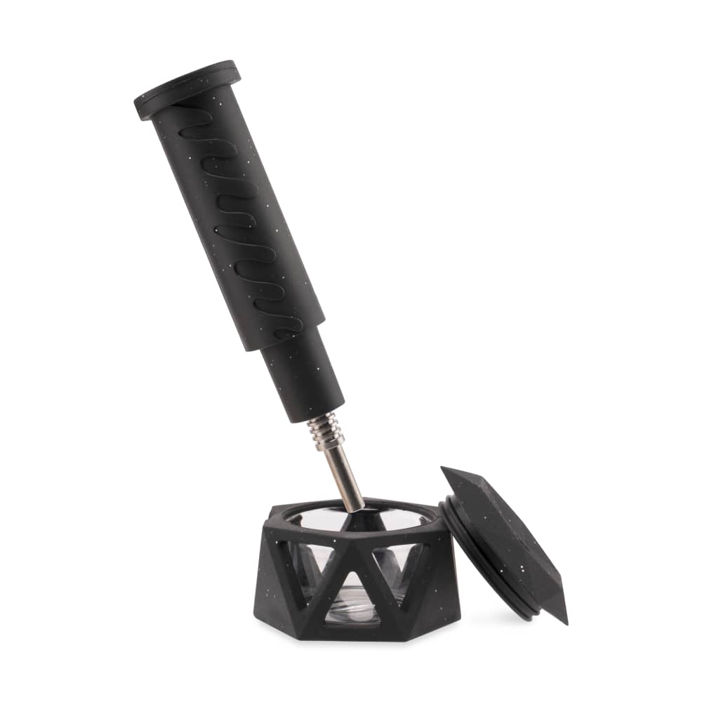 OozeÂ HyborgÂ Silicone Glass 4-in-1 Hybrid Bong and Nectar Collector