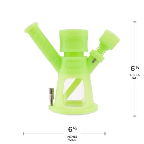 OozeÂ HyborgÂ Silicone Glass 4-in-1 Hybrid Bong and Nectar Collector