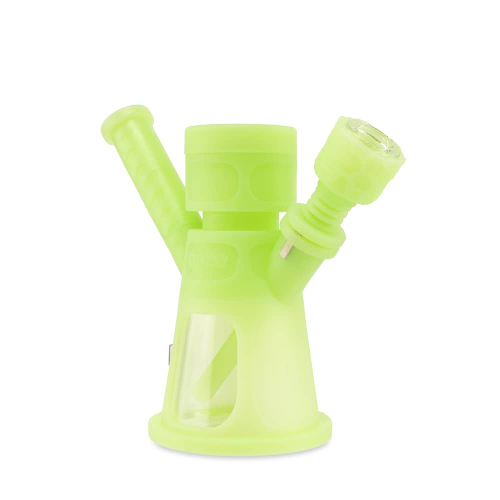 OozeÂ HyborgÂ Silicone Glass 4-in-1 Hybrid Bong and Nectar Collector