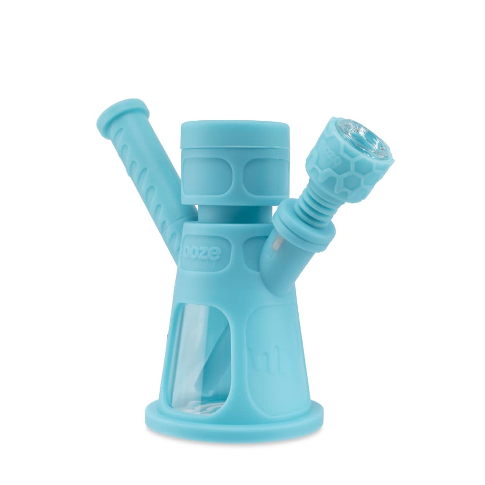 OozeÂ HyborgÂ Silicone Glass 4-in-1 Hybrid Bong and Nectar Collector