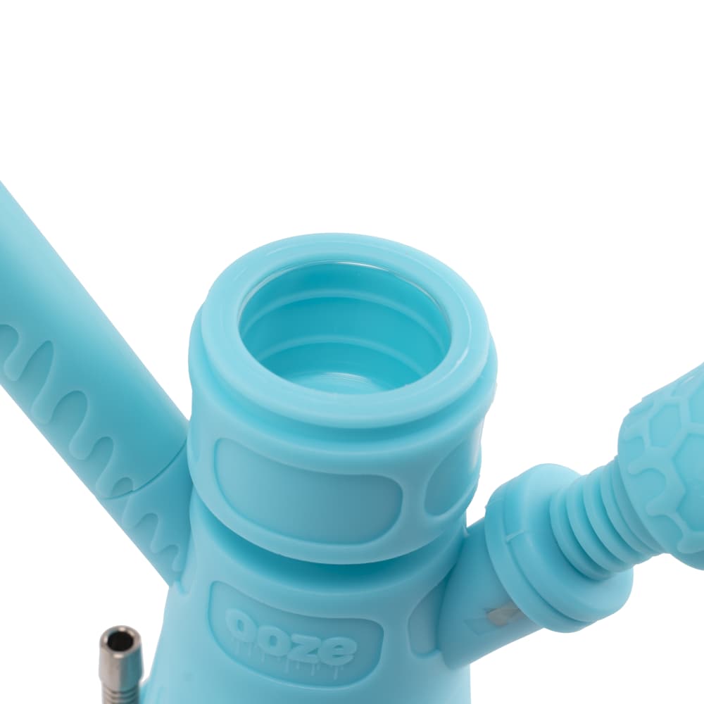 OozeÂ HyborgÂ Silicone Glass 4-in-1 Hybrid Bong and Nectar Collector